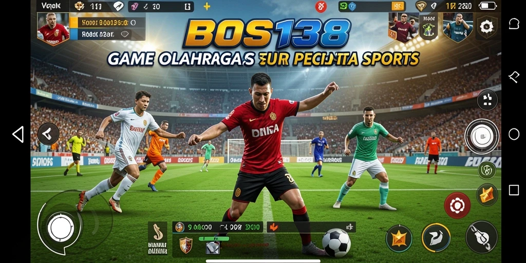 Tampilan menarik dari gameplay olahraga dalam BOS138.