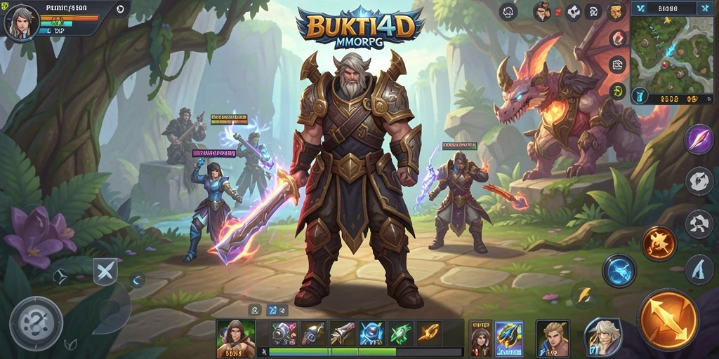 Screenshot gameplay BUKTI4D dengan aksi seru dan grafis yang menawan.