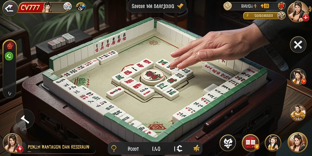 Tampilan gameplay menarik dari CV777 yang memukau.