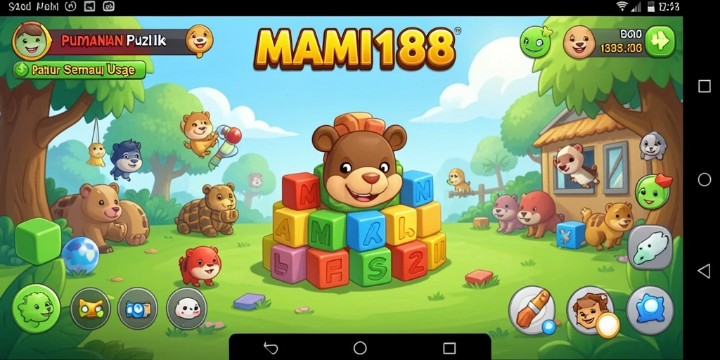 Tampilan gameplay MAMI188 yang menampilkan tantangan Puzzle.