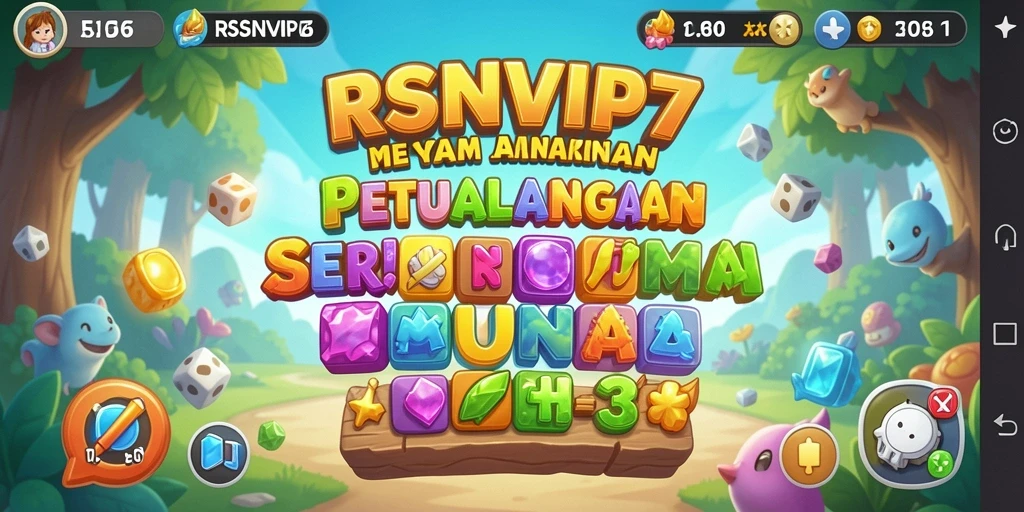 Tangkapan layar gameplay RSNVIP7 yang menarik dan penuh warna.